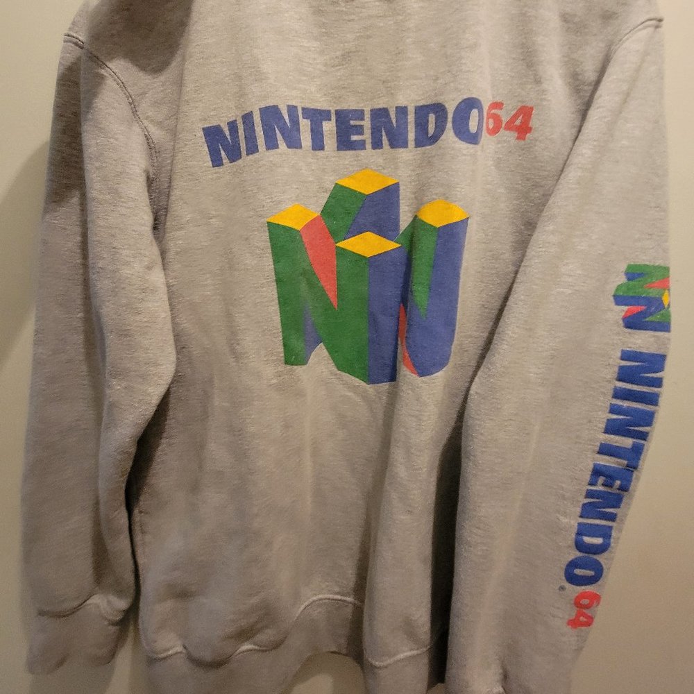 Nintendo 64 Long sleeve sweater